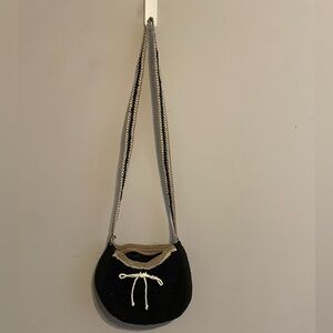 Chateau mini Crochet cross body Bag